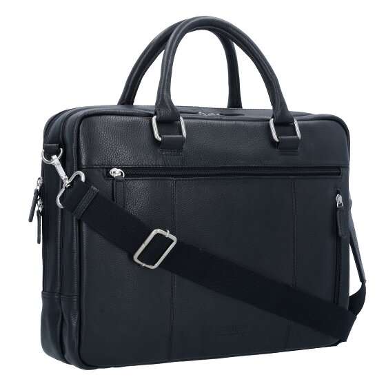 Leonhard Heyden Berlin Briefcase Leather 39 cm Komora na laptopa