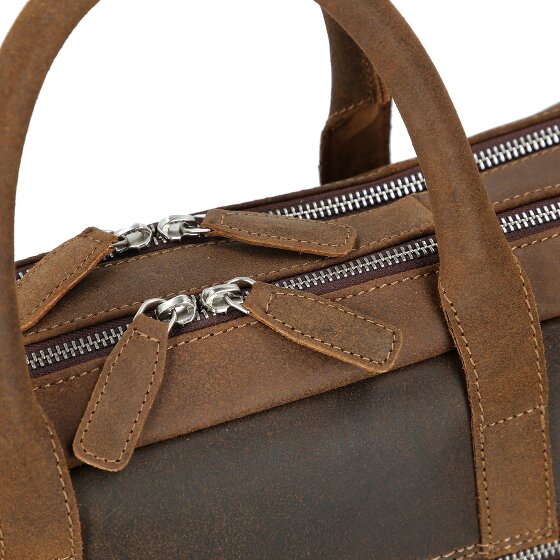 Plevier coventry Teczka Skórzany 41 cm Komora na laptopa