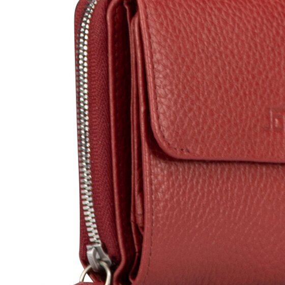 Jost Vika Portfel Ochrona RFID Skórzany 10.5 cm