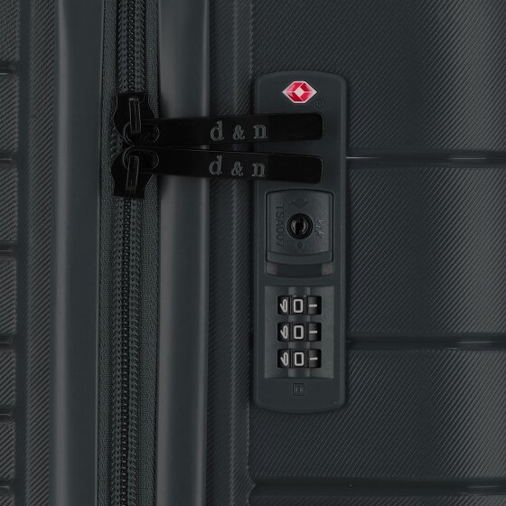 d&n Travel Line 4600 4 kółka Walizka kabinowy S 55 cm