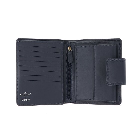 Golden Head Polo Wallet RFID Leather 11 cm