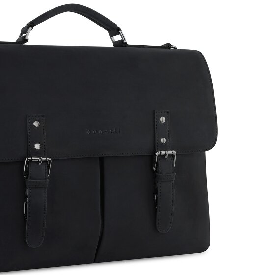 bugatti Luca Briefcase Messenger Skórzany 39 cm Komora na laptopa
