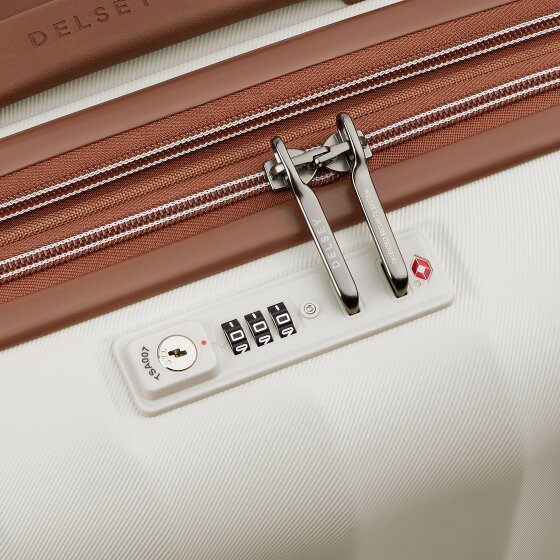 Delsey Paris Carrousel 2 4 kółka Walizka kabinowy 55 cm z plisą rozprężną