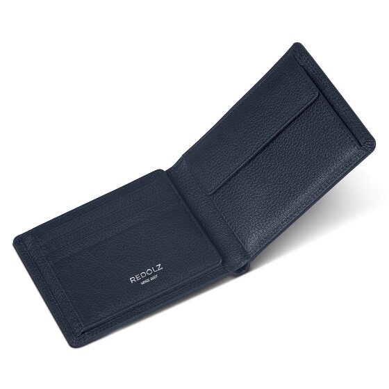 Redolz Leather Essentials QF portfel RFID skórzany rozkładany 12 cm