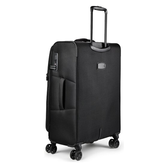 d&n Travel Line 9804 4 kółka Walizka M 68 cm z funkcją poszerzenia