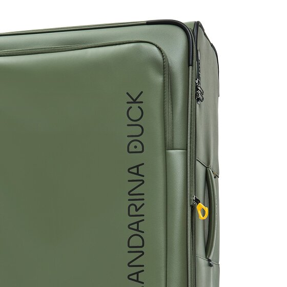 Mandarina Duck Eco Coated 4 kółka Walizka XL 83 cm z plisą rozprężną