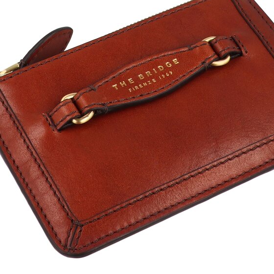 The Bridge Bettina Portfel Ochrona RFID Skórzany 13 cm