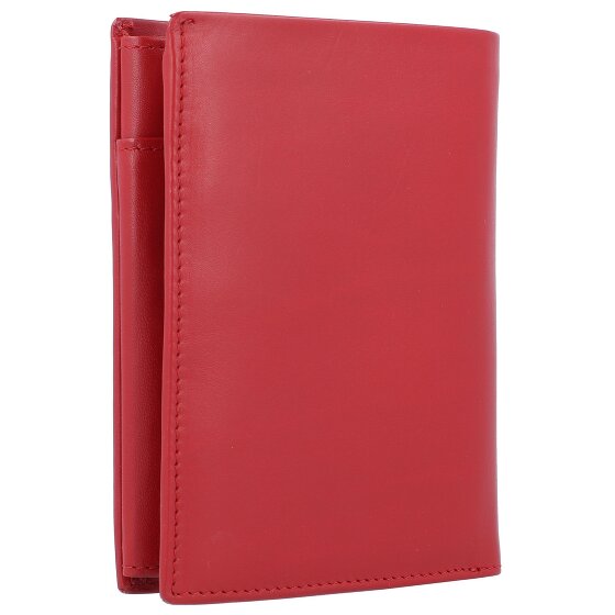 Esquire Nowy jedwabno-skórzany portfel 9 cm