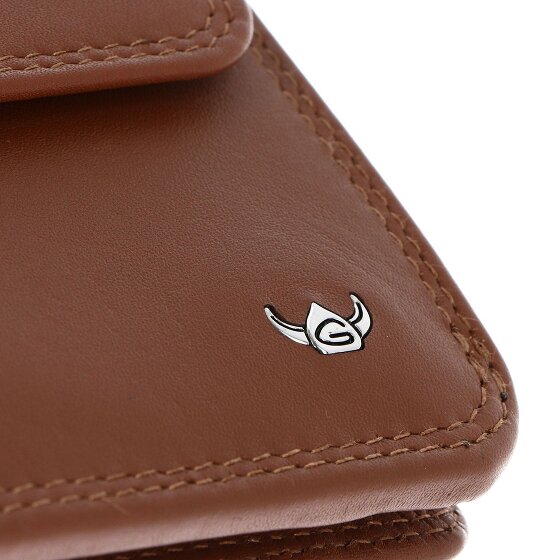 Golden Head Polo Portfel Ochrona RFID Skóra 10.5 cm