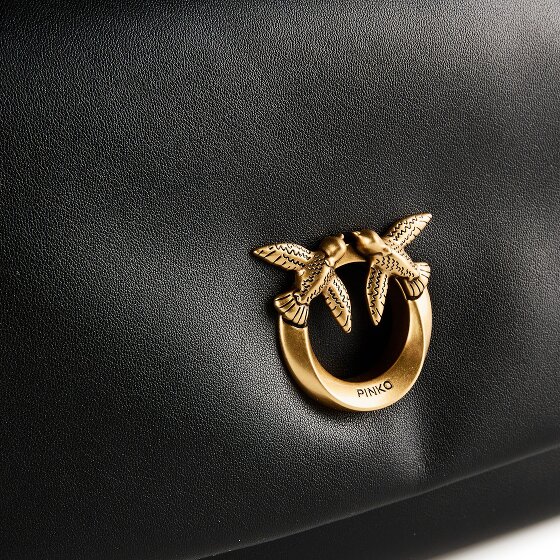 PINKO Click Soft Classic Torba na ramię Skórzany 32 cm