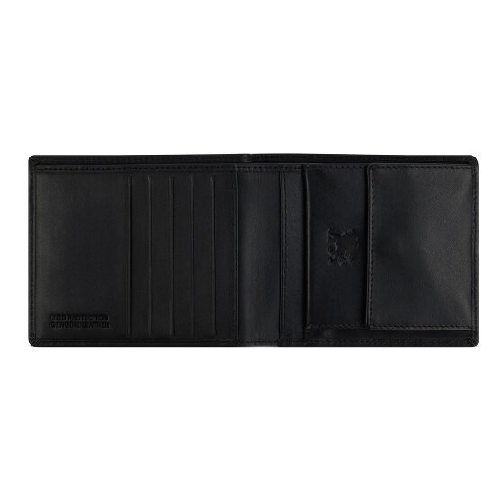 mano Don Andrea Portfel Ochrona RFID Skórzany 12 cm