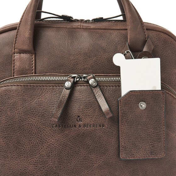 Castelijn & Beerens Plecak Carisma RFID Skóra 40 cm Komora na laptopa