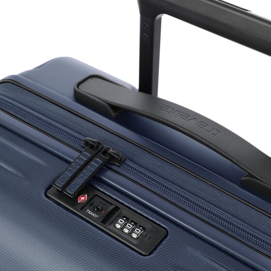 Travelite Dynamiic 4 kółka Walizka L 76 cm z plisą rozprężną