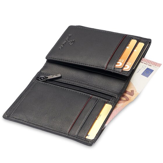 Roncato Detroit Portfel Ochrona RFID Skórzany 9 cm