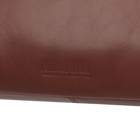 Leonhard Heyden Skórzana torba na ramię Cambridge z przegrodą na laptopa 41 cm