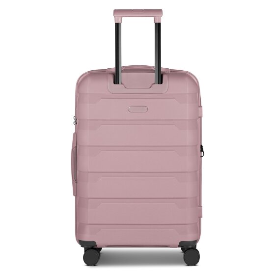 d&n South Dakota 4 kółka Zestaw walizek 3-części z plisą rozprężną