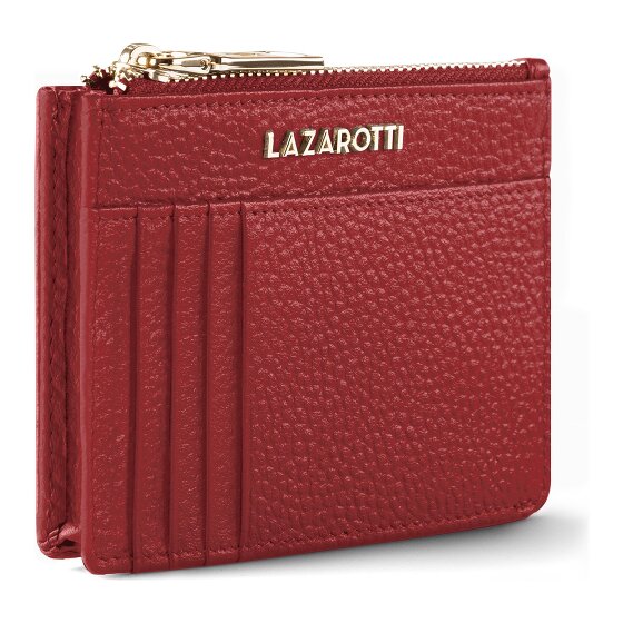 Lazarotti Skórzane etui na klucze Bologna Skórzane etui na klucze 11,5 cm z przegródką na przywieszkę powietrzną