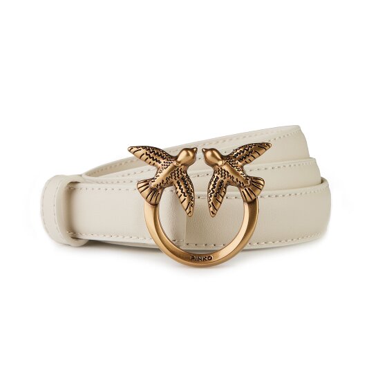 PINKO Love Berry Pas Skórzany