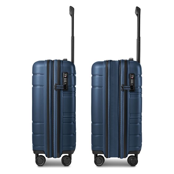 Redolz Essentials 11 4 kółka Walizka kabinowa 55 cm z funkcją poszerzenia