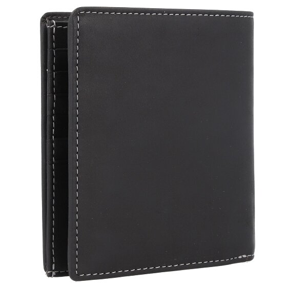 Esquire Dallas Portfel Ochrona RFID Skórzany 11 cm