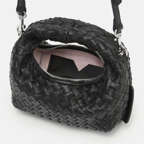 LES VISIONNAIRES Greta Micro weave Torba Skóra 20 cm