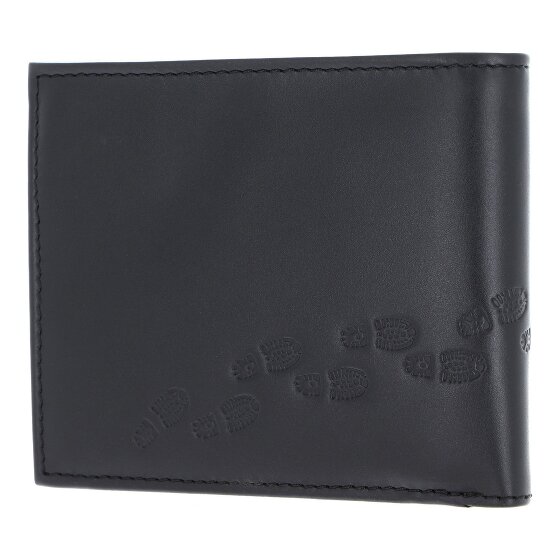 oxmox Leather Portfel Ochrona RFID Skóra 12 cm