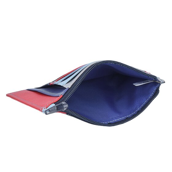 Mywalit Wąskie skórzane etui na karty kredytowe 12 cm