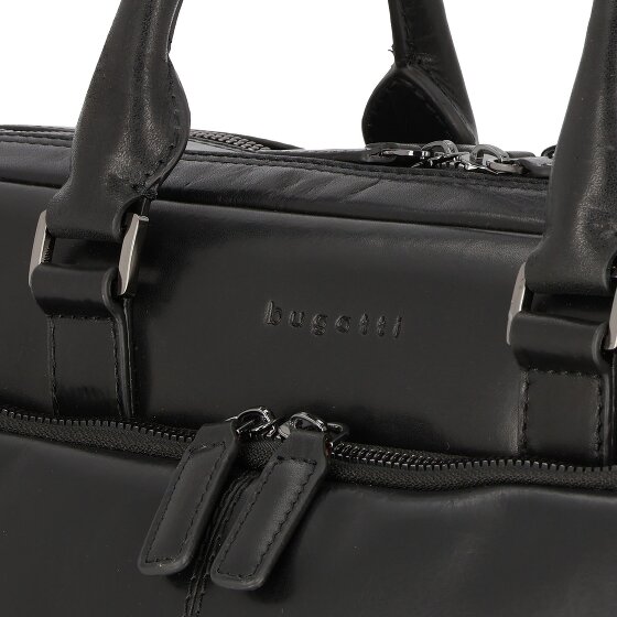 bugatti Romano Teczka Skórzany 40 cm Komora na laptopa