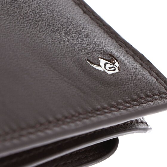 Golden Head Polo Portfel Ochrona RFID Skóra 11 cm