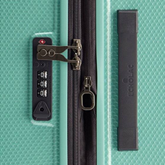 Echolac Logic Pro 4 kółka Zestaw walizek 3-części z plisą rozprężną