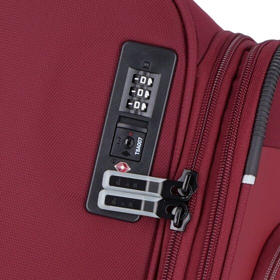 d&n Travel Line 9504 4 kółka Walizka L 76 cm z plisą rozprężną