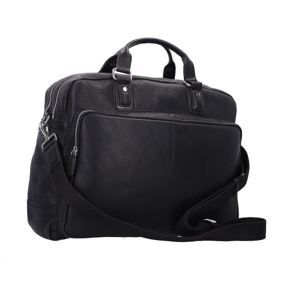 bugatti Woven Briefcase Leather 48 cm