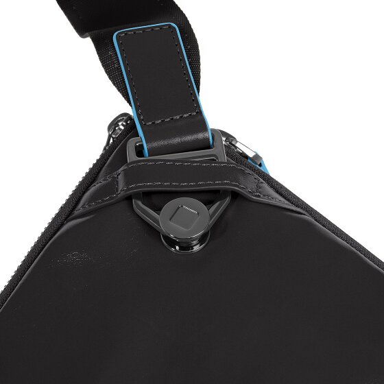 Piquadro Blue Square Torba na ramię Skórzany 30 cm