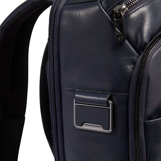 Piquadro Philip Plecak Skórzany 40 cm Komora na laptopa
