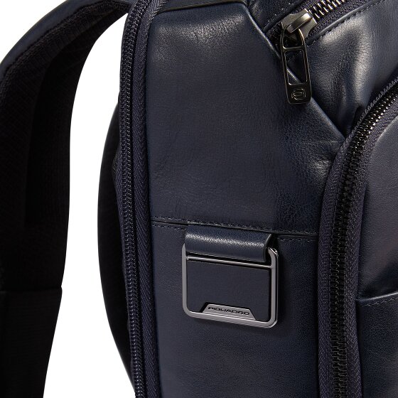 Piquadro Philip Plecak Skórzany 40 cm Komora na laptopa