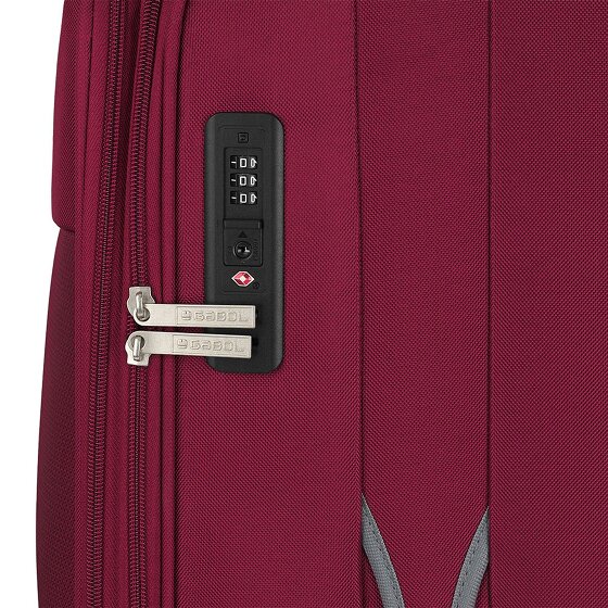 Gabol Zambia 4 kółka Zestaw walizek 3-części z plisą rozprężną