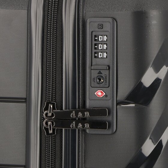 d&n Travel Line 4100 4 kółka Walizka kabinowy S 53 cm