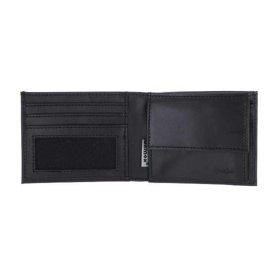 oxmox Leather Portfel Ochrona RFID Skóra 11 cm
