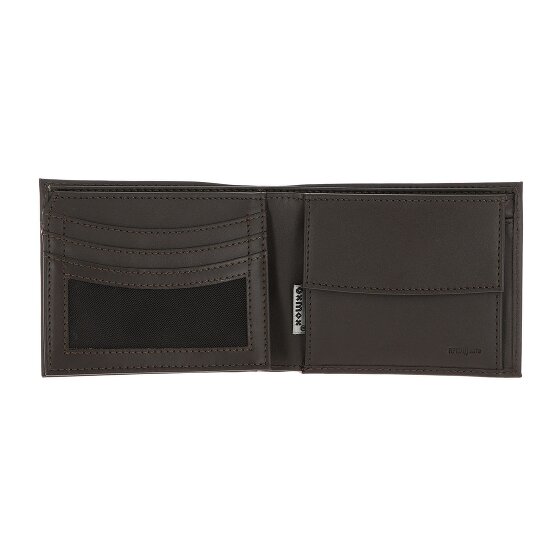 oxmox Leather Portfel Ochrona RFID Skóra 10 cm