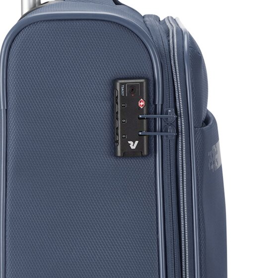 Roncato Jazz 4.0 4 kółka Walizka kabinowy S 55 cm z plisą rozprężną