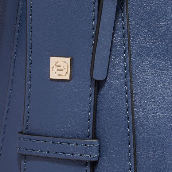 Piquadro Koło torba na laptopa skórzana 40 cm przegroda na laptopa