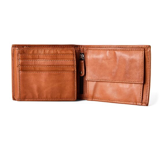 Harbour 2nd Kairos Portfel Ochrona RFID Skórzany 12 cm