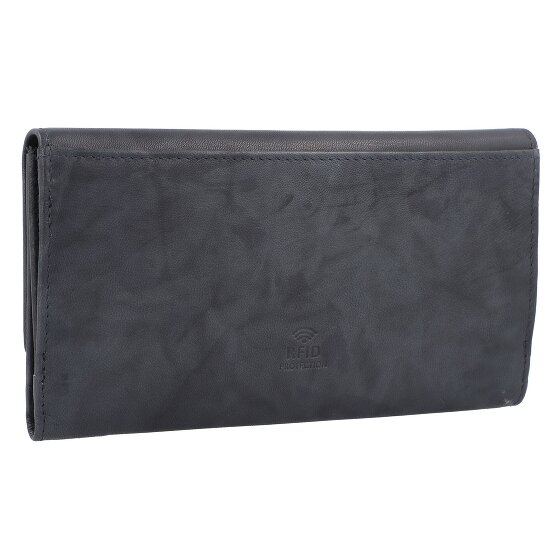 Greenburry Basic Wallet RFID Leather 19 cm
