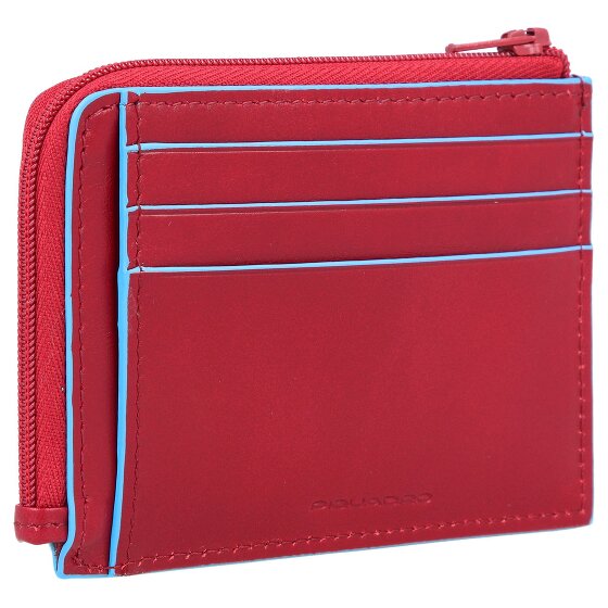 Piquadro Blue Square Credit Card Case RFID Leather 11 cm