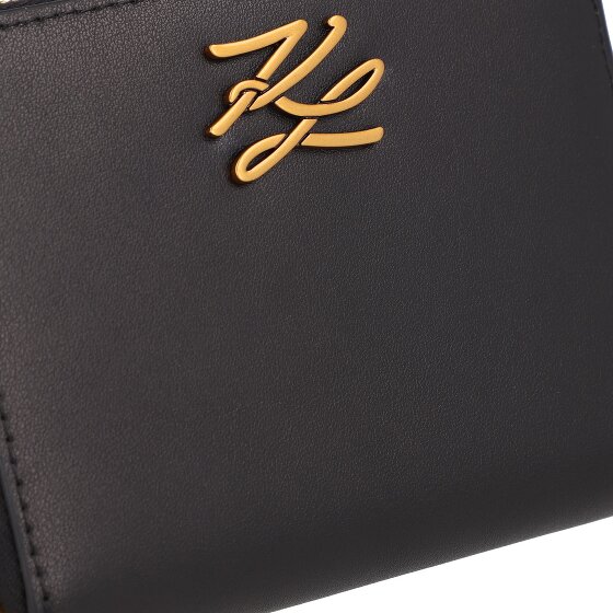 Karl Lagerfeld Autograph Portfel Skórzany 13 cm