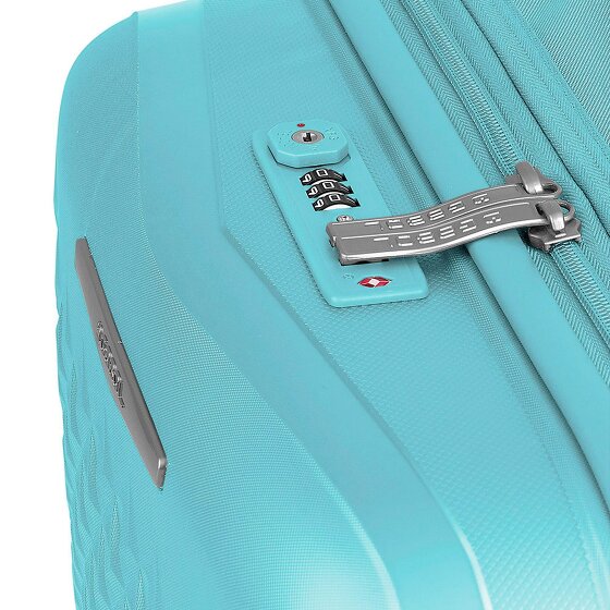 Gabol Queens 4 kółka Walizka kabinowy S 54 cm z plisą rozprężną