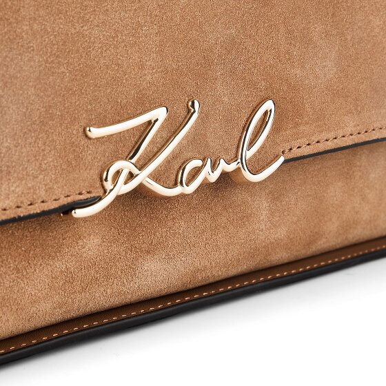 Karl Lagerfeld Signature Torba na ramię Skóra 32.5 cm