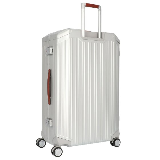 Piquadro Walizka aluminiowa z 4 kółkami, 79 cm