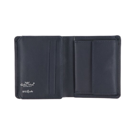 Golden Head Polo Portfel Ochrona RFID Skóra 8.5 cm