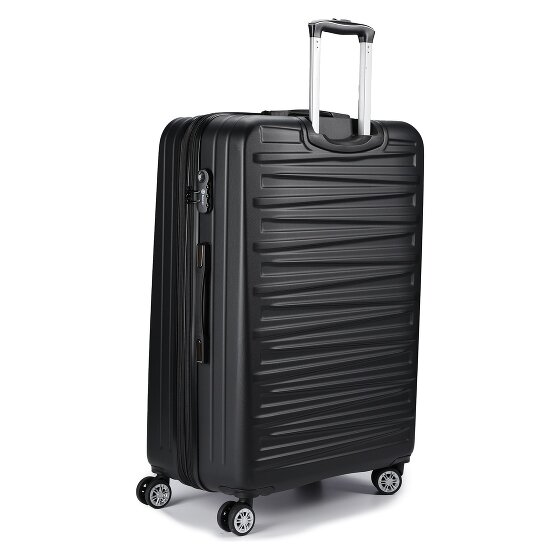 Benzi 5493 4 kółka Walizka L 77 cm z plisą rozprężną